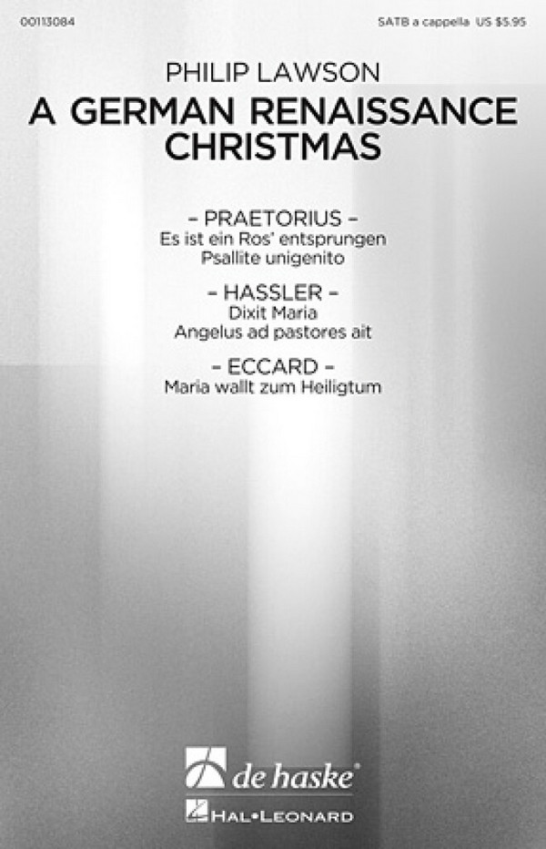 Hans Leo Hassler_Johannes Eccard_Michael Praetorius A German Renaiss