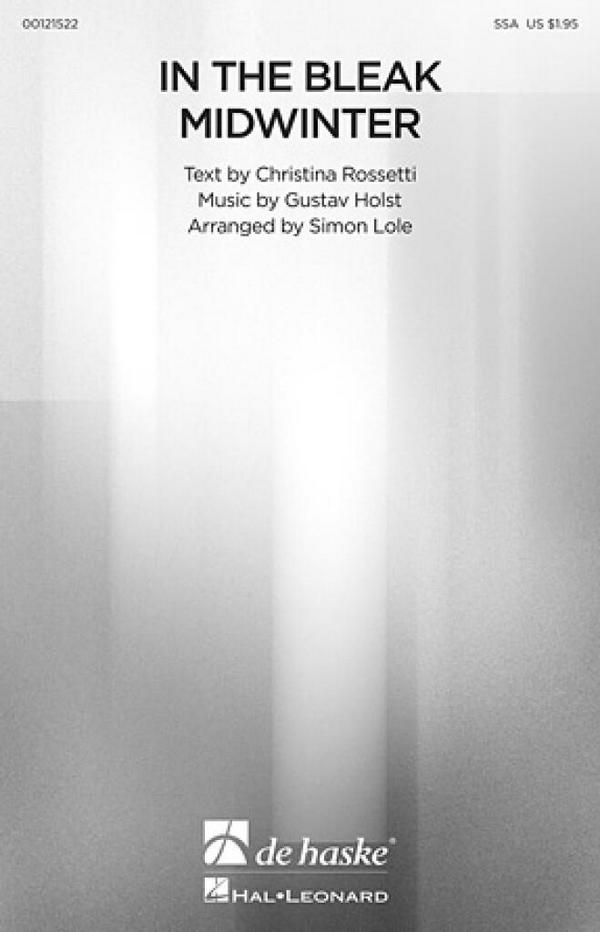 Gustav Holst In the Bleak Midwinter