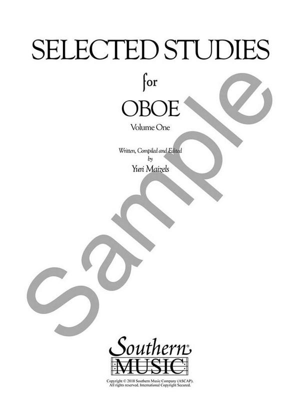 Yuri Maizels Selected Studies for Oboe Vol. 1