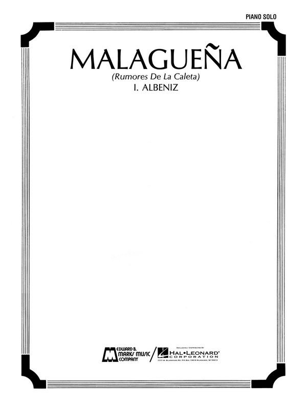 Isaac Albéniz Malaguena