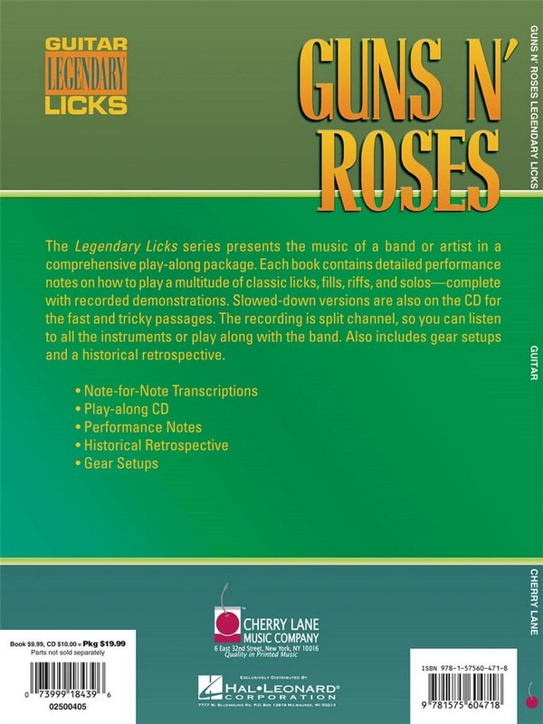 Guns N' Roses (+CD)