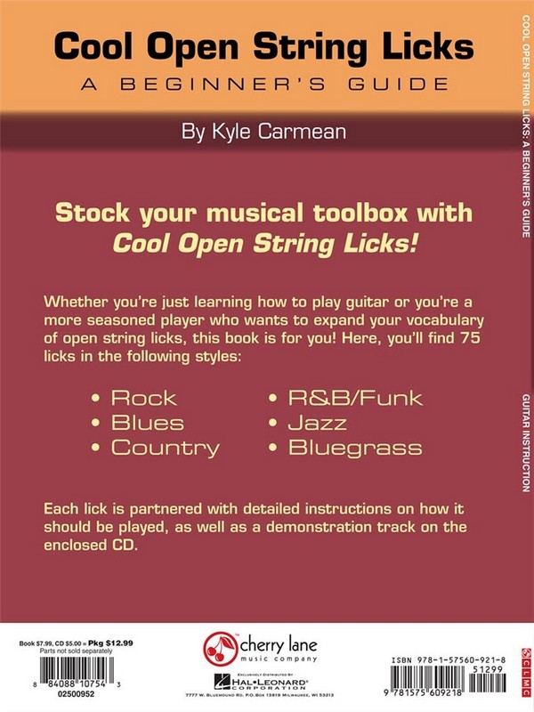 Cool Open String Licks