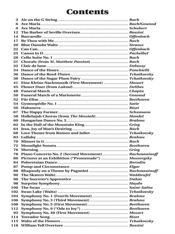 50 Most Popular Classical Melodies