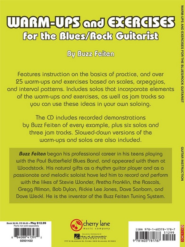 Warm-Up exercises for the Blues/Rock Guitarist