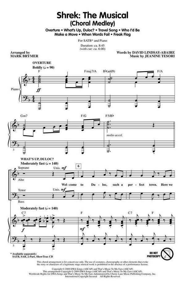 Jeanine Tesori Shrek: The Musical