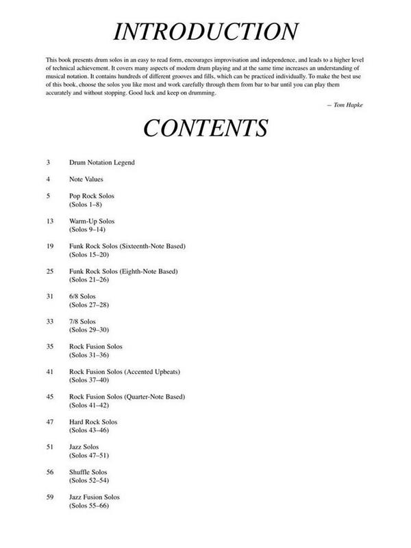 66 Drum Solos for the Modern Drummer (+Online Audio)