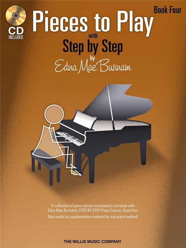 Edna-Mae Burnam Pieces to Play - Book 4 with CD