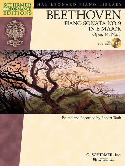 Piano Sonata in E Major No.9 op.14 No.1 (+CD)