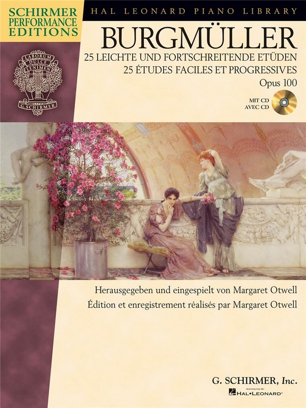 Friedrich Burgmüller, 25 leichte & fortschr. Etüden, Op.100