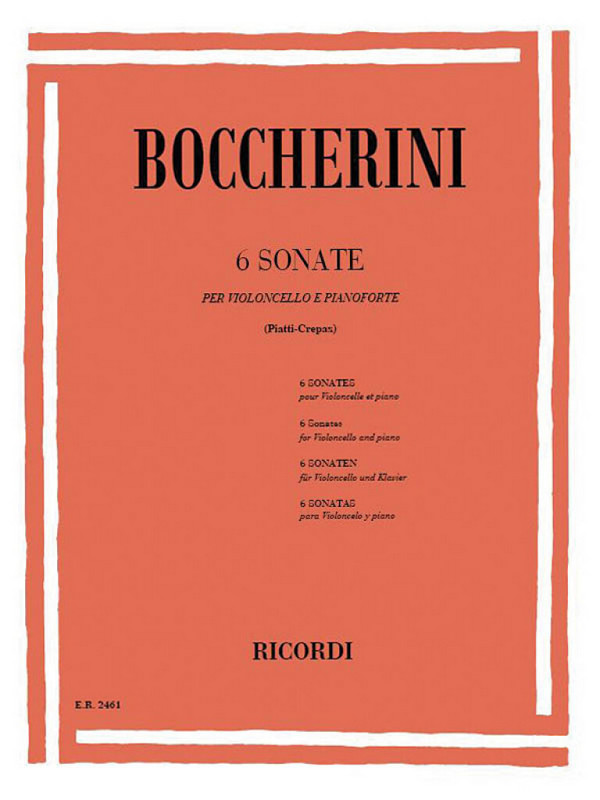 Luigi Boccherini, 6 Sonatas