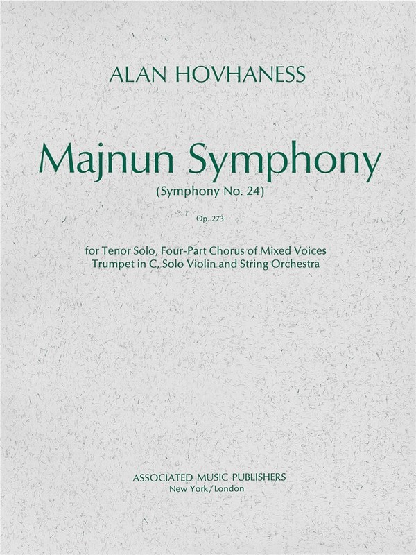 Alan Hovhaness, Majnun Symphony (Symphony No. 24), Op. 273