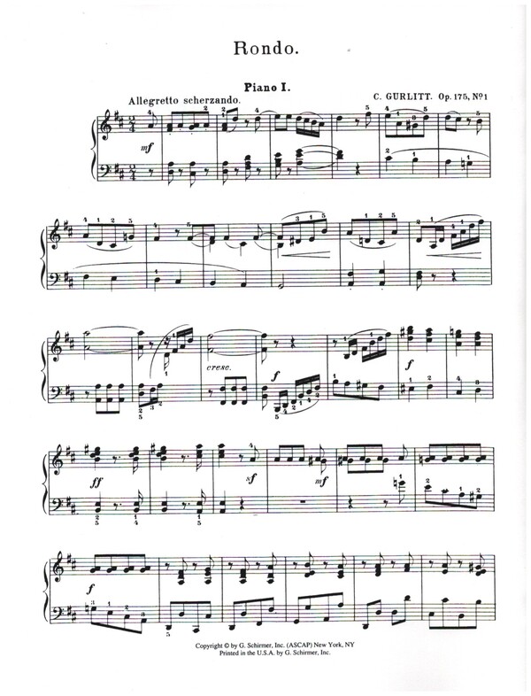 Rondo in D op.175 no.1