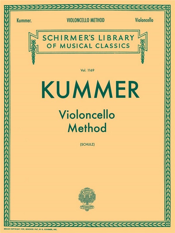 Friedrich August Kummer, Violoncello Method