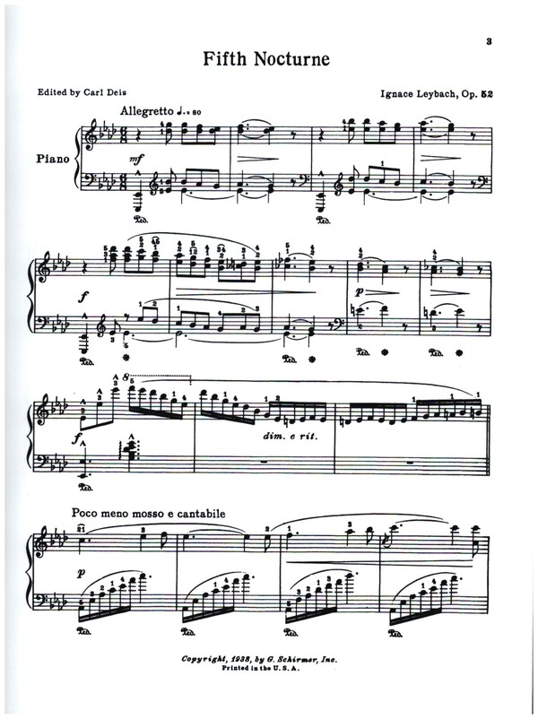 Fifth Nocturne op. 52