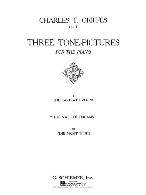 Charles Griffes, Vale of Dreams, Op. 5, No. 2