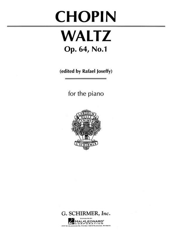 Frédéric Chopin, Valse In D Flat Major Op.64 No.1 'Minute Waltz'