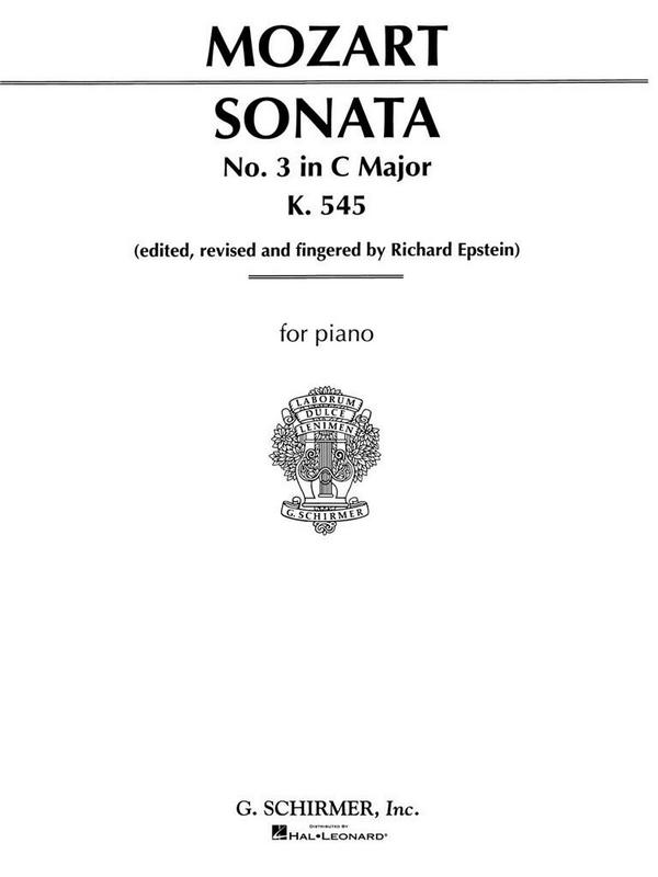 Sonata in C major No.3 KV545