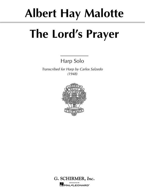 Albert H. Malotte, The Lord's Prayer (Organ One Manual)