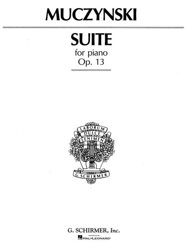 Robert Muczynski, Suite, Op. 13
