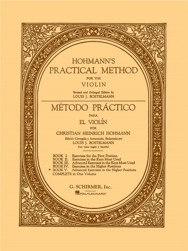 Christian Heinrich Hohmann, Practical Method - Book 5