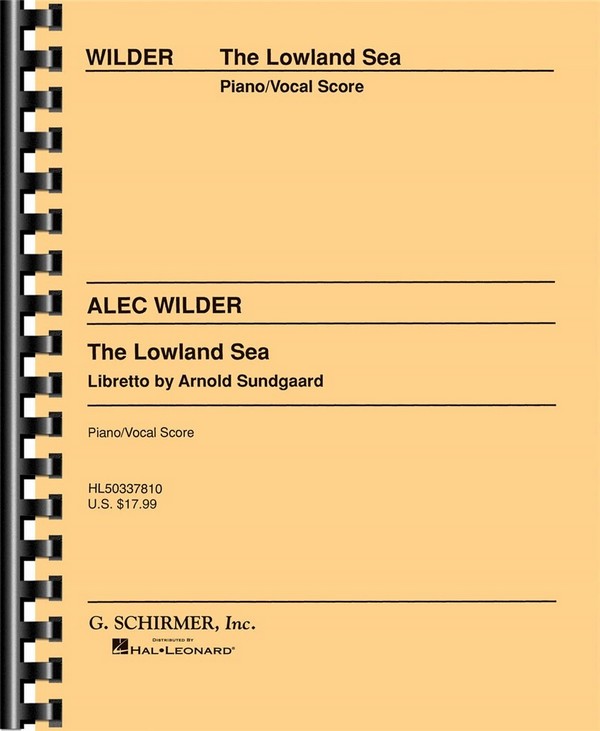 A Wilder, The Lowland Sea - Vocal Score