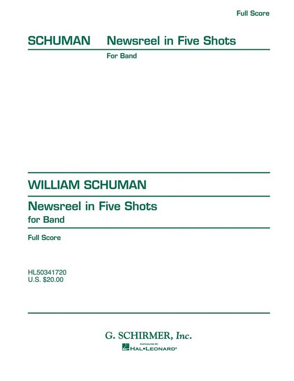 William Schuman, Newsreel In Five Shots