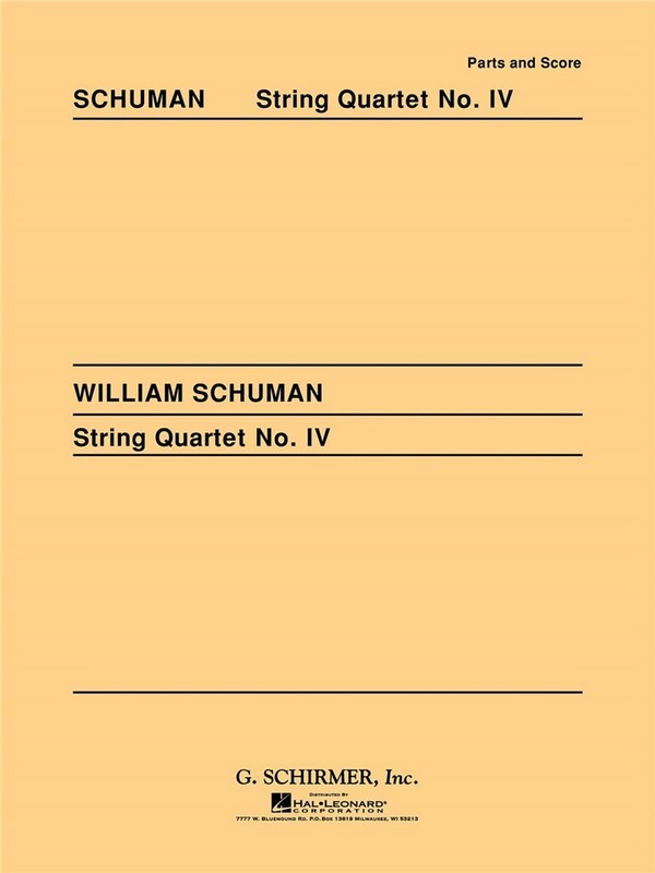 William Schuman, String Quartet No. 4