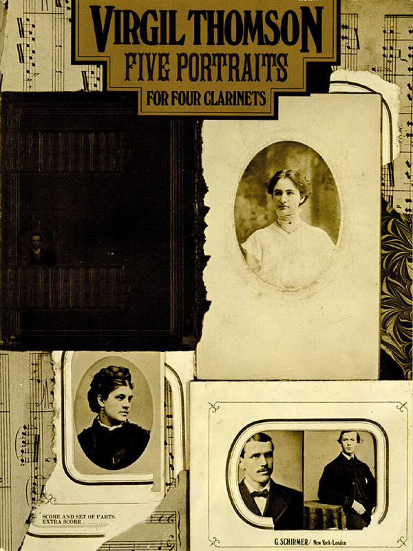 Virgil Thomson, 5 Portraits For 4 Clarinets