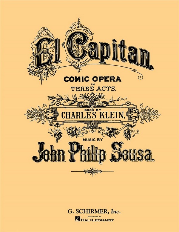 John Philip Sousa, El Capitan