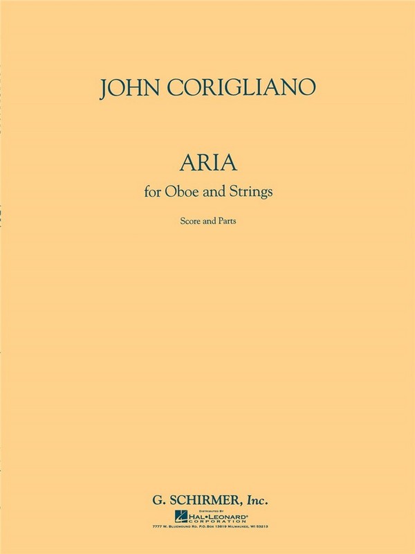 John Corigliano, Aria For Oboe And Strings