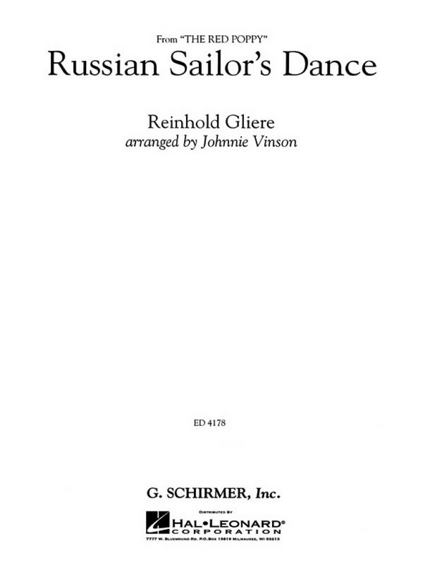 Russian Sailor's Dance