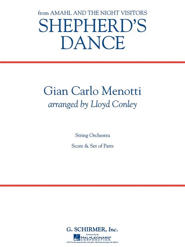 Gian Carlo Menotti, Shepherd's Dance