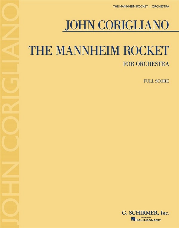 John Corigliano, The Mannheim Rocket Full Score
