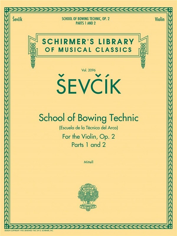 School Of Bowing Technic op.2 Part 1 and 2