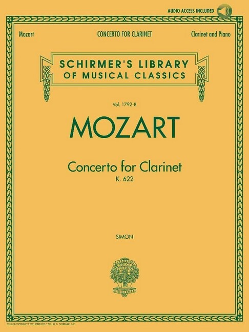 Concerto for Clarinet KV622