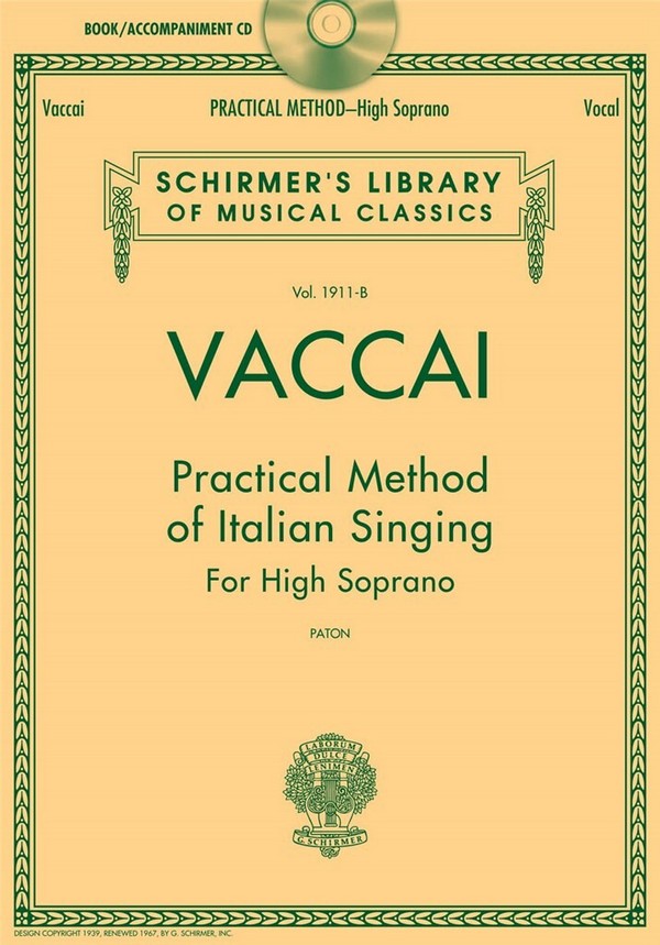 Practical Method of Italian Singing (+Online-Audio)