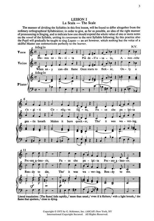 Practical Method of Italian Singing (+Online-Audio)