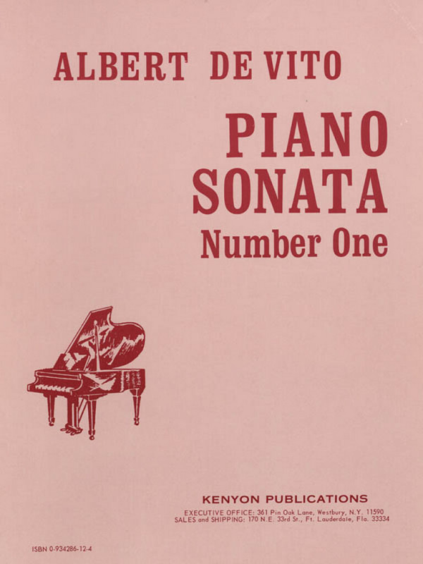 Albert De Vito, Sonata No. 1