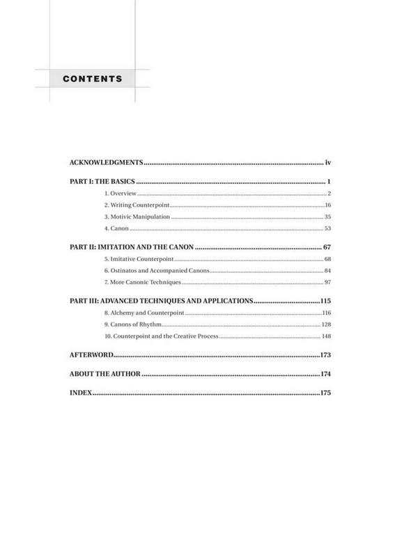Contemporary Counterpoint (+Online Audio)