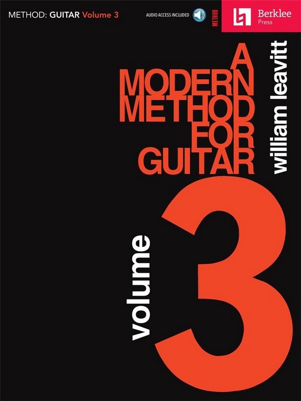 A Modern Method for Guitar vol.3 (+Online Audio)