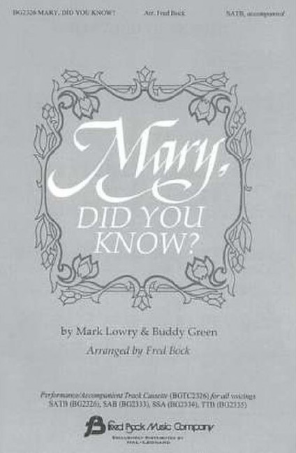 Buddy Greene_Mark Lowry, Mary, Did You Know?