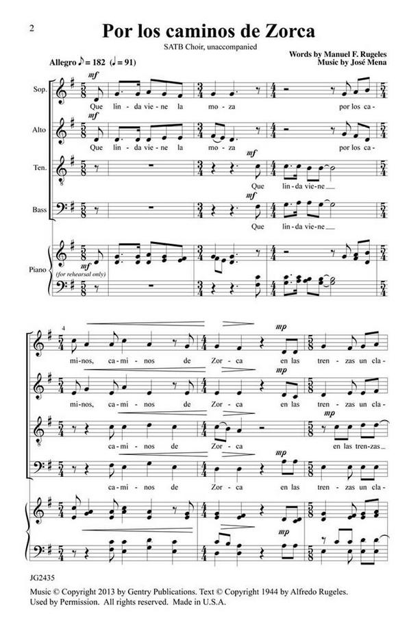 Jose Mena, Por Los Caminos