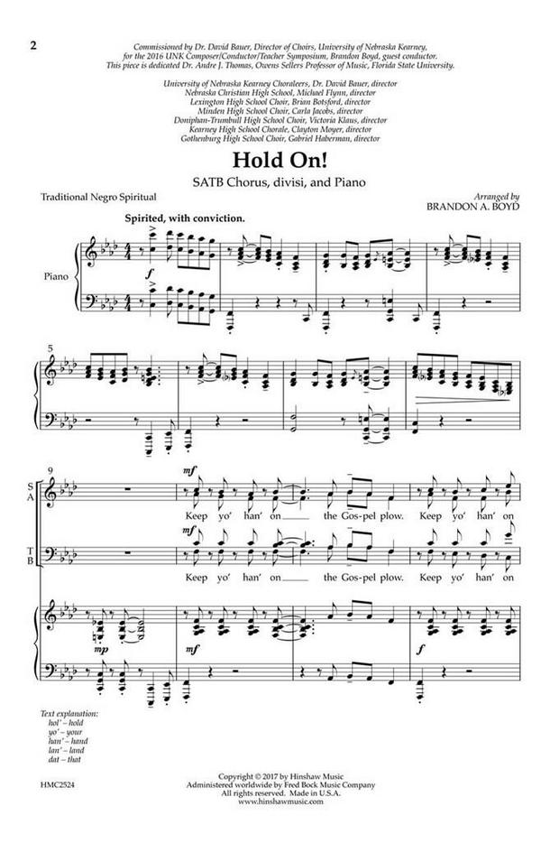Hold On