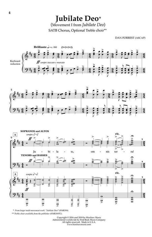 Jubilate Deo (Movements 1-7)