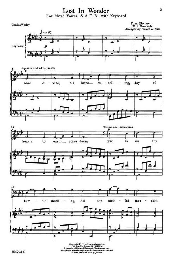 William Rowlands, Lost In Wonder