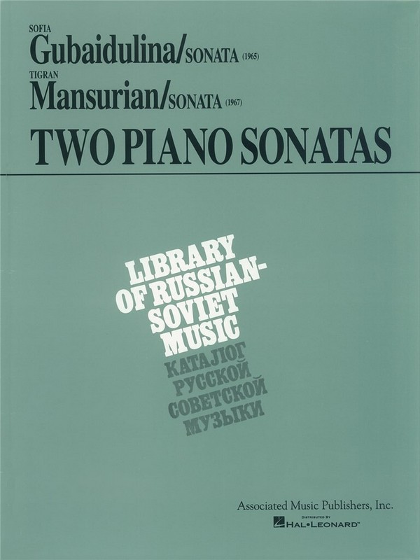 Sofia Gubaidulina, Two Piano Sonatas by Young Soviet Composers