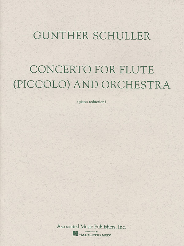 Gunther Schuller, Concerto for Flute (Piccolo) and Orchestra