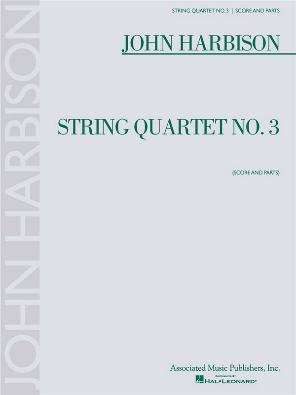 John Harbison, String Quartet No. 3