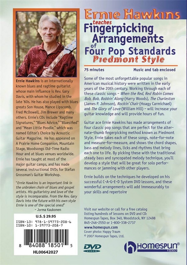 Fingerpicking Arrangements Of 4 Popular Standards