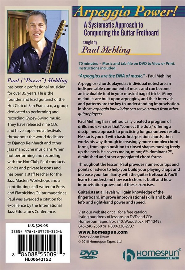 Paul Mehling, Arpeggio Power!